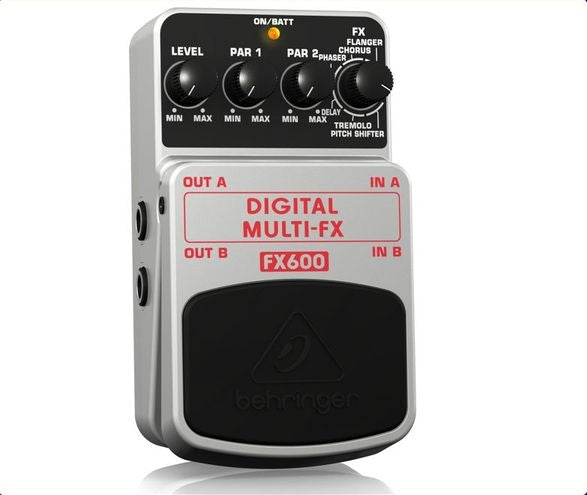 Behringer FX600 Digital Stereo Multi-Guitar Effects Pedal