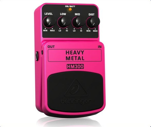 Behringer HM300 Heavy Metal Distortion Guitar Effects Pedal