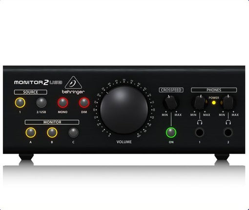 Behringer MONITOR2USB Speaker, Headphone Monitor Controller