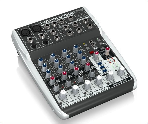 BEHRINGER XENYX QX602MP3 MIXER