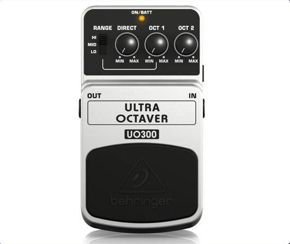 Behringer UO300 3-Mode Octaver Guitar Effects Pedal