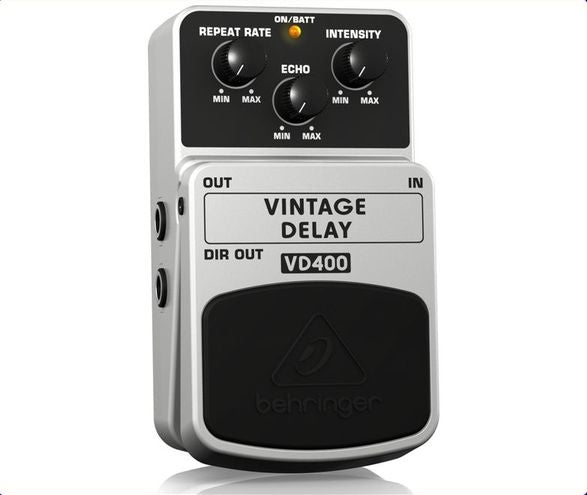 Behringer VD400 Vintage Analog Delay Guitar Effects Pedal