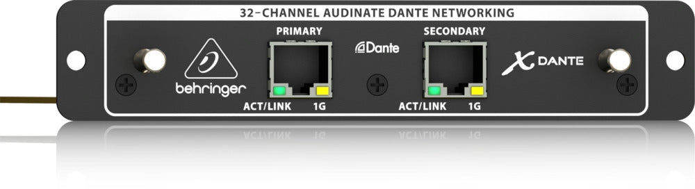 BEHRINGER X-DANTE EXPANSION CARD 32-Ch Audinate Dante Expansion Card for X32