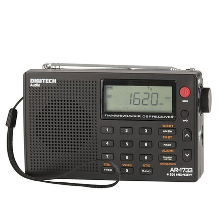 Digitech World Band, AM/FM radio, SW, LW, AIR bands