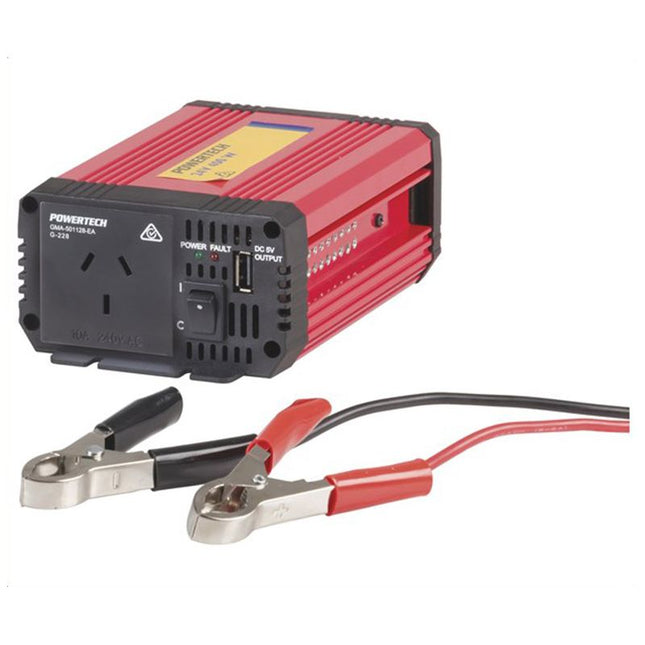 Digitech 400W (1200W) 24VDC to 230VAC Modified Sinewave Inverter,USB MI5135