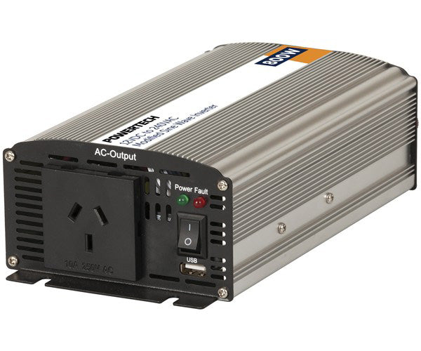 Powertech 800W (2000W) 12VDC to 240VAC Modified Sinewave Inverter MI5308