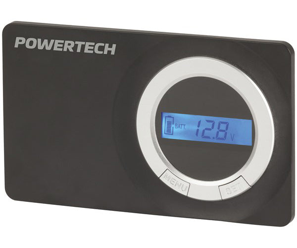 Powertech 12/24V 30A Flush Mount PWM Solar Charge Controller, LCD Display MP3764