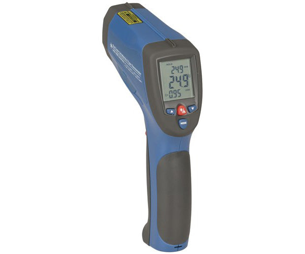 Protech High Temperature Non-Contact Thermometer, K-Type Probe, USB QM7430