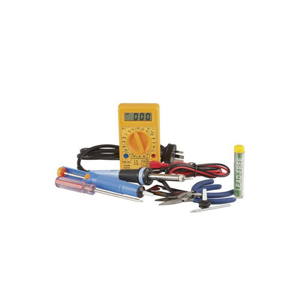 25W Soldering Iron Starter Kit with DMM and Multimeter Tool Kit TS1652