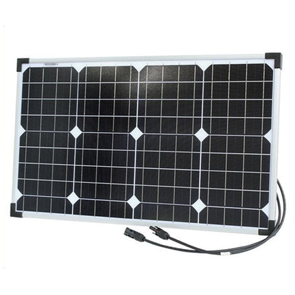 Powertech 12V 40W Monocrystalline Solar Panel ZM9056