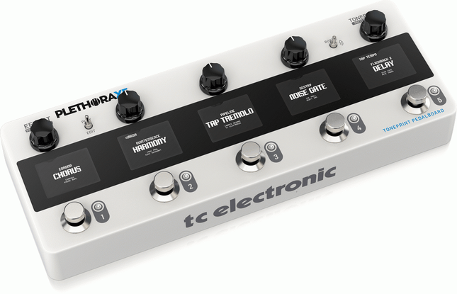 TC ELECTRONIC PLETHORA X5 TONEPRINT PEDALBOARD