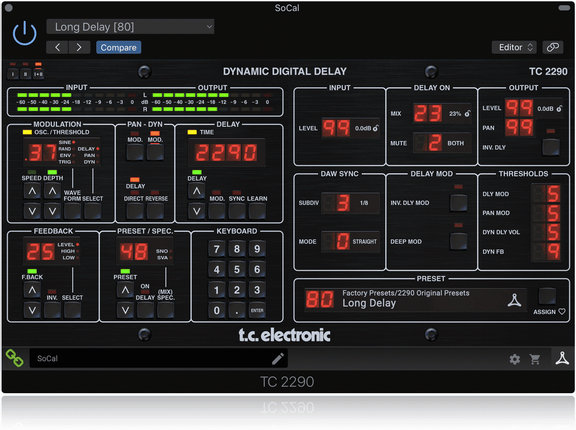 TC ELECTRONIC TC2290 DT