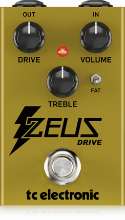 TC ELECTRONIC ZEUS DRIVE OVERDRIVE PEDAL